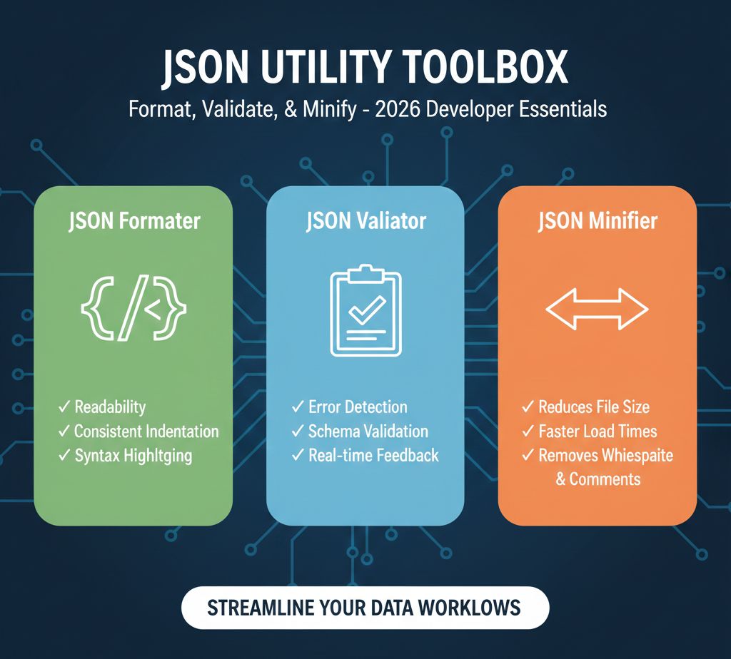 What is JSON? Learn about validator, minifier and formatter